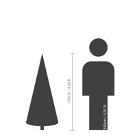 Everlands Imperial pine kunstkerstboom groen 150cm - thumbnail