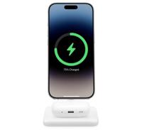 Twelve South HiRise 2 Deluxe wireless charging stand - White - thumbnail