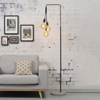 its about RoMi Vloerlamp 'Oslo' 3-lamps, kleur Zwart - thumbnail
