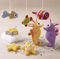 Creativ Company Hobbyset naaldvilten, dieren in water, 1 doos - thumbnail