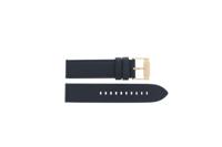Horlogeband Fossil BQ2306 Leder Blauw 22mm - thumbnail
