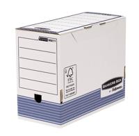 Bankers Box System transfer archiefdoos, ft A4, rug van 15 cm, blauw - thumbnail