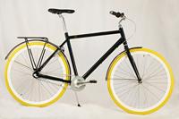 Buitenband Dutch Perfect 28 x 1 ½" / 40-635 No Puncture - Geel + Reflectie - thumbnail