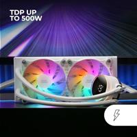 Kit voor vloeibare koeling Mars Gaming MLLCD240W - thumbnail