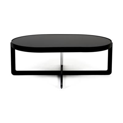 Zuiver Ovale Salontafel 'Centre' 102 x 68cm, kleur Zwart Zuiver Ovale Salontafel 'Centre' 102 x 68cm, kleur Zwart