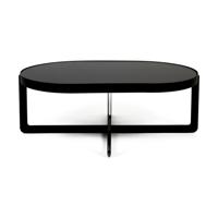 Zuiver Ovale Salontafel 'Centre' 102 x 68cm, kleur Zwart - thumbnail