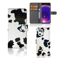 OPPO Find X5 Pro | Telefoonhoesje | Met pasjeshouder | Koeienvlekken - thumbnail