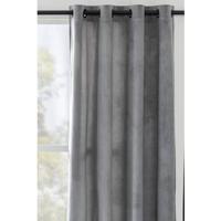 Gordijn Valletta - grijs - 140x280 cm (1 stuk) - thumbnail