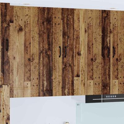 Keukenkast aan de muur Oud Hout 60 x 31 x 100 cm Bewerkt hout Keukenkast aan de muur Oud Hout 60 x 31 x 100 cm Bewerkt hout