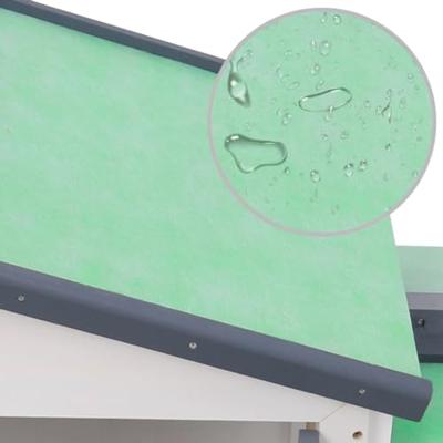 Konijnenhok voor buiten groot 145x45x85 cm hout grijs en wit Konijnenhok voor buiten groot 145x45x85 cm hout grijs en wit