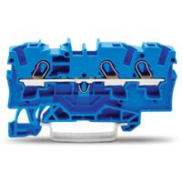 WAGO 2004-1304 Doorgangsklem 6.20 mm Spanveer Toewijzing: N Blauw 1 stuk(s) - thumbnail