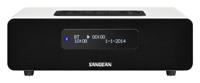 Sangean DDR-36 DAB+ digitale radio (DAB+/FM-tuner, bluetooth, wekfunctie, slaaptimer, AUX-in) incl. afstandsbediening wit - thumbnail
