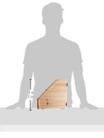 TRIXIE NATURAL LIVING AFDAK MET LIGPLAATS 28X28 CM 3 ST - thumbnail