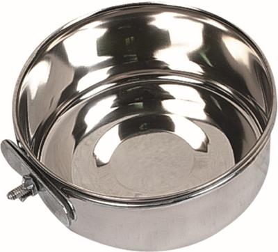 Eet / Drinkbakje Avaro met Moer - 290 ml 10 x 10 x 4 cm Flamingo Zilver