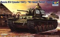 Trumpeter - 1/35 Russia KV-1(model 1941) / “KV Small Turret” Tank - thumbnail