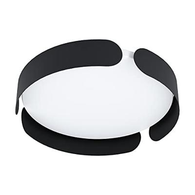 Eglo Zwarte plafondlampValcasotto Ø 37cm - 99621