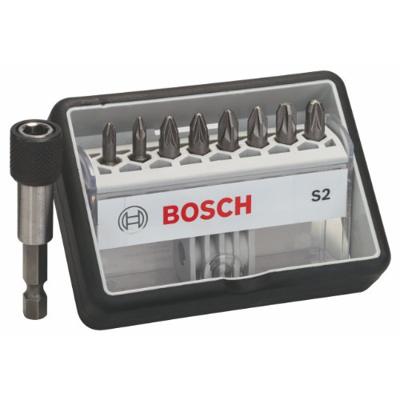 Bosch Accessoires Bitset | Extra Hard S2 | Robustline | 9-delig | 2607002561 - 2607002561