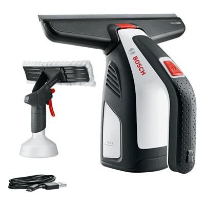 Bosch Home and Garden Glass Vac Solo Plus Raamzuiger Zwart, Grijs