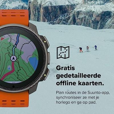 Suunto VERTICAL Smartwatch 49 mm Zwart - thumbnail