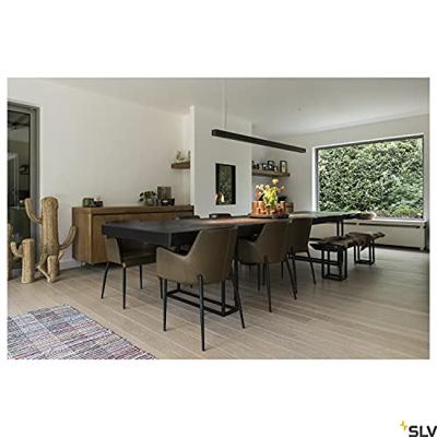 SLV Q-LINE® 1000930 Hanglamp LED 85 W Zwart