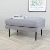 Nohr Hocker 'Bladimir' kleur Grijs - thumbnail