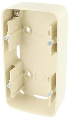 Busch-Jaeger 2CKA001799A0337 Opbouwbehuizing 2-voudig Parel-wit, Crème-wit 1 stuk(s)