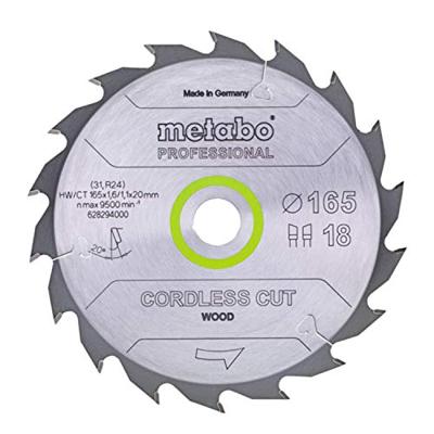 Metabo Accessoires Cirkelzaagblad HW/CT | Ø 160x20, 24 WZ | 628030000 - 628030000