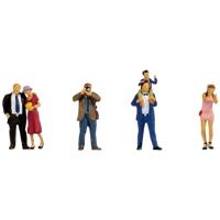 NOCH 45864 TT Bruiloftsgasten figuren Geverfd - thumbnail