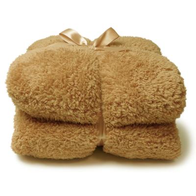 Teddy 200 b 150 cm toffee plaid Unique Living - Unique living