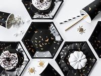 Trick Or Treat Halloween Vleermuis Bordjes (6st) - thumbnail