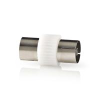 Nedis Satelliet- en Antenne-Adapter | IEC Female naar IEC Female | 1 stuks - CSBW40941WT CSBW40941WT - thumbnail