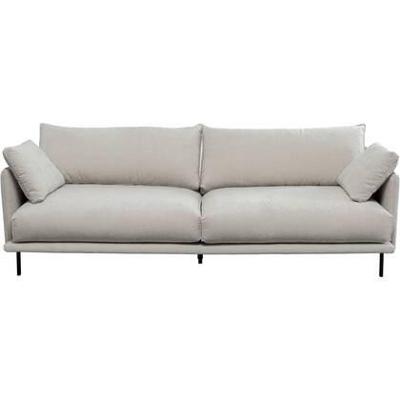 Sofa Edna 3-Zits creme Kare Design
