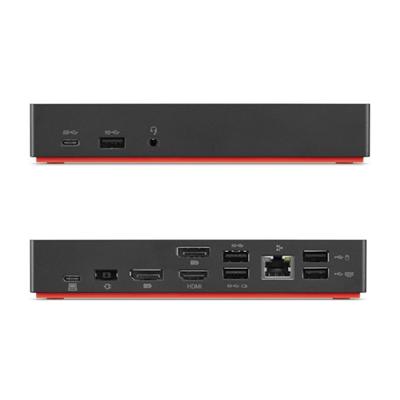 Lenovo 40AF0135EU notebook dock & poortreplicator Bedraad Zwart