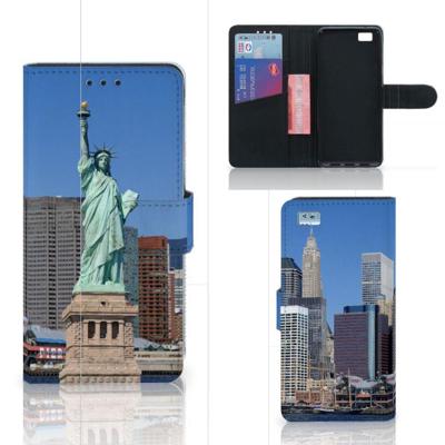 Huawei Ascend P8 Lite | Flip Cover | Vrijheidsbeeld