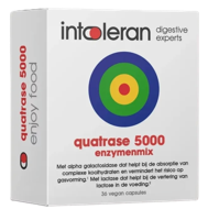 Intoleran Quatrase 5.000 36 Vegetarische capsules - thumbnail