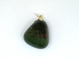 Edelsteen Hanger Heliotroop Groen