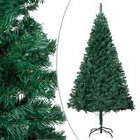 Kunstkerstboom met dikke takken 240 cm PVC groen - thumbnail