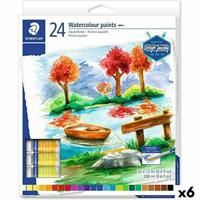Set voor Aquarelschilderijen Staedtler Design Journey 6 Onderdelen 12 ml - thumbnail