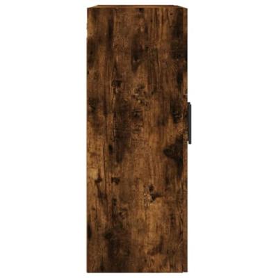 Hangkast 69,5x34x90 cm gerookt eikenkleurig