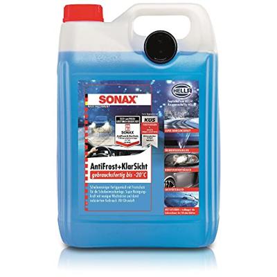SONAX ruitenvloeistof anti-vries "antifrost & klarsicht" anti-rust and clear view 5 ltr. done