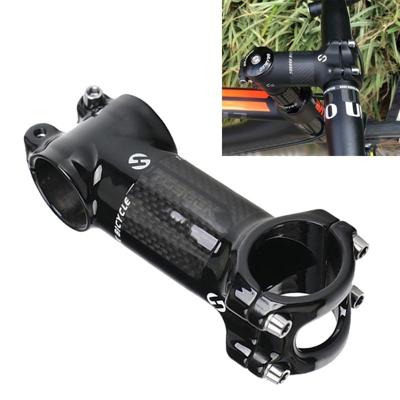 TOSEEK Road Mountain Bike ultra-licht Stuur stuurpen riser kraan grootte: 6 graden 110mm (glans)