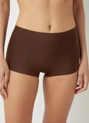 Secrets dames boxershort 30178 - Naadloze dames boxershorts - onderbroek - Bruin - Beige