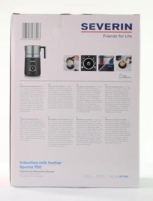 Severin SM3586 Melkopschuimer RVS/Zwart - thumbnail