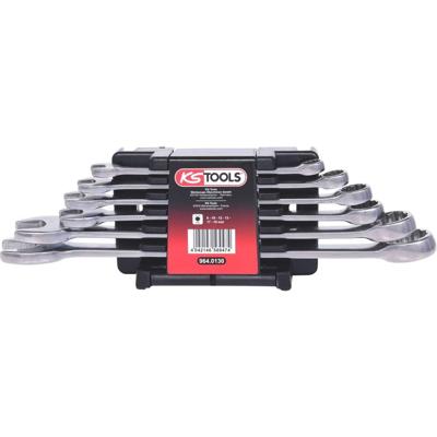 KS Tools 964.0130 964.0130 Ring-steeksleutelset Sleutelbreedte (metrisch) 8 - 53 mm KS Tools 964.0130 964.0130 Ring-steeksleutelset Sleutelbreedte (metrisch) 8 - 53 mm