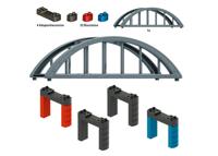 Märklin World 72218 H0 modulaire set verhoogde spoorbrug - thumbnail