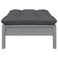 7-delige Loungeset met kussens massief grenenhout - thumbnail