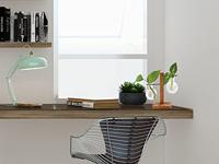 Houten Stekjesvaas - 2 Glaasjes - thumbnail