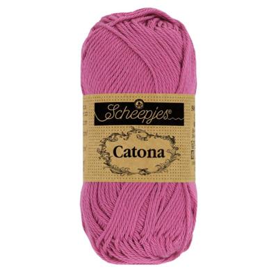 Scheepjes Catona 50g - 251 Garden Rose - Haakgaren / Breigaren