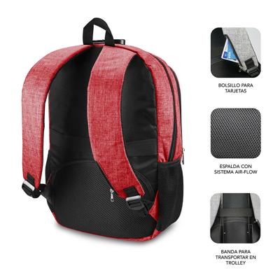 Laptoptas Subblim SUB-BP-1UL0002 Rood