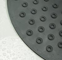 Veiligheidsmat Sealskin Rotondo Rubber 55 cm Antraciet - thumbnail